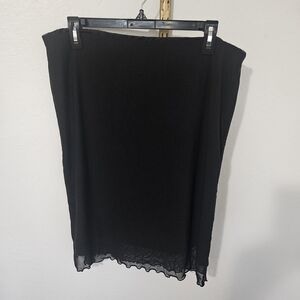 B.P.  Black Women's Skirt